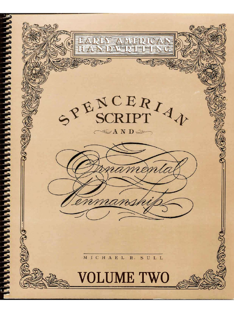 Spencerian Script and Ornamental Penmanship Vol II | PDF