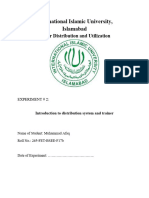 Lab 2 - Introduction Power Sistribution System and Tainer