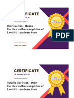 Certificate - Dolphin 11