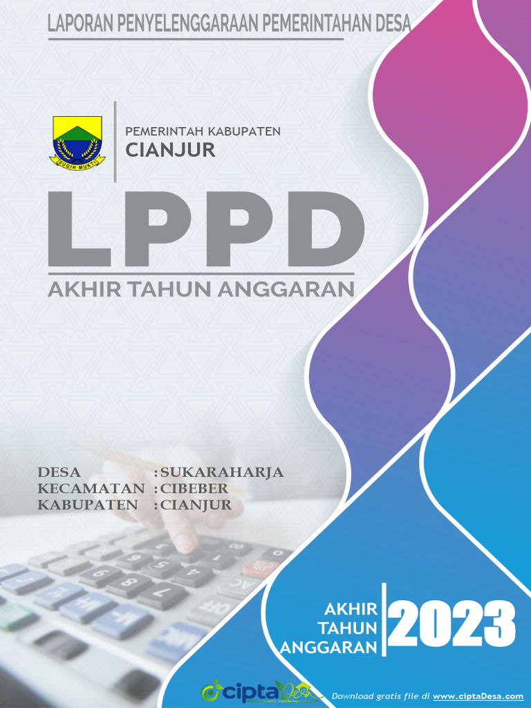 Laporan LPPD Desa Sukaraharja 2023 | PDF