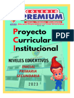 Pci - Proyecto Curricular Institucional 2024