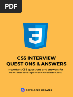 CSS Interview Questions and Answers