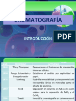 Unidad Iv. Introducción Cromatografia