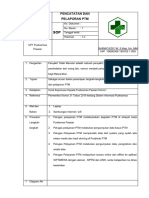 Sop Pencatatan Dan Pelaporan PTM PDF