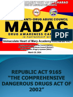 Republic Act 9165 Overview