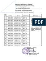 Jadwal Senam Dan Kebersihan S1&2 Tapel 23-24