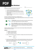 Atomic Stability Worksheet Ra4