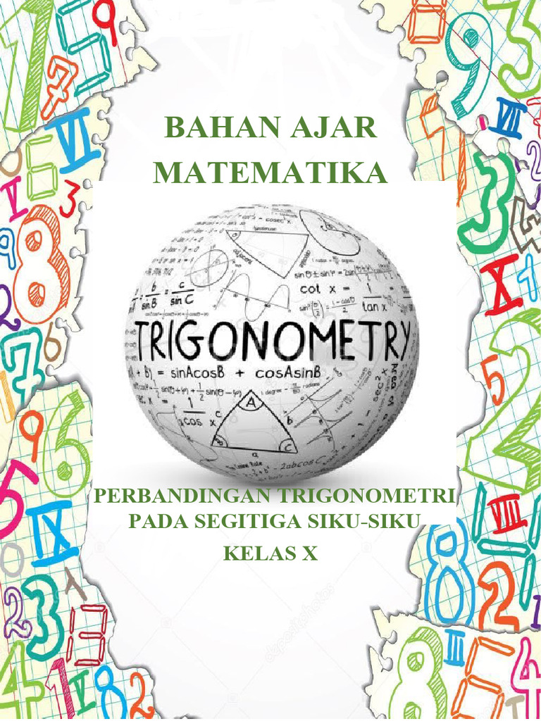 Bahan ajar perbandingan trigonometri segitiga siku siku pdf