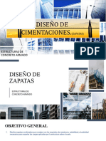 Diseño de Zapatas - Estructuras de Concreto Armado