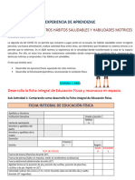 Ficha Integral de Educacion Fisica