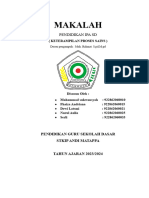 Makalah Keterampilan Proses Sains