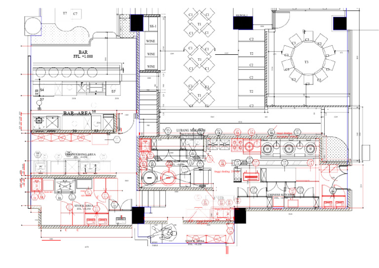 Kitchen and Bar Layout Specifications | PDF