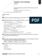 PREPARE_Speaking Worksheet 1