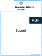 A-Level Glossary - 31B Sound
