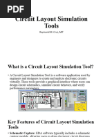 Circuit Layout Simulation Tools