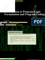 1. Lesson1(Part 1)-PLDL- Introduction to Program Logic Formulation and Program Coding