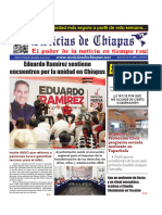 Periódico Noticias de Chiapas, Edición Virtual Miércoles 17 de Abril de 2024
