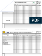 Check List Dißrio Para Escada Plataforma de Madeira