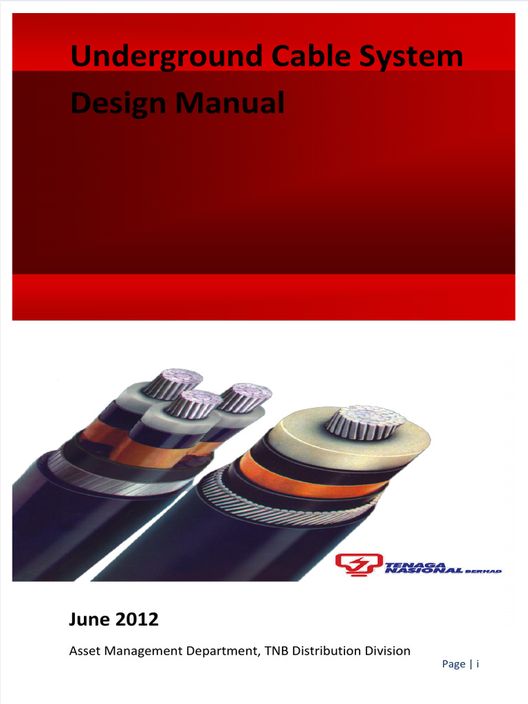 TNB Underground Cable System Manual | PDF
