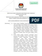 SK 868 Tahun 2024 Penetapan Hasil Pemilu Anggota DPRD Kabupaten Grobogan Tahun 2024