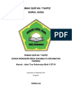 Proposal Tahfiz