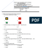 Soal PAT Kelas 1 Tema 5 2021-2022