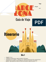 BCN 2024 Itinerario