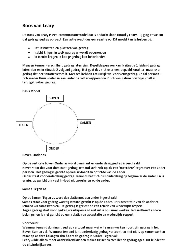 Roos Van Leary | PDF