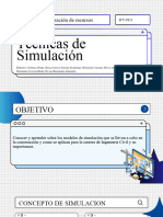 Tecnicas de Simulacion