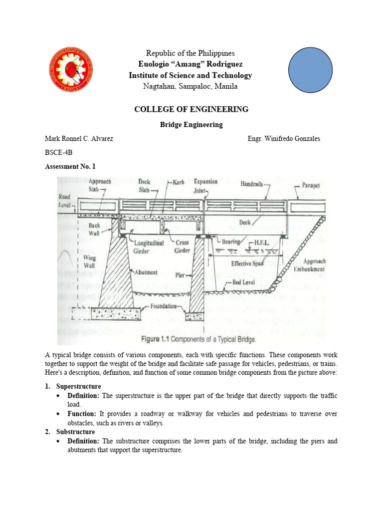 Assessment 1 | PDF | Bridge | Road