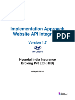 HIIB Website API Integration V1.7
