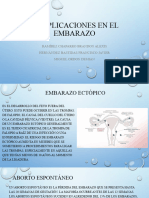 Complicaciones en El Embarazo. Exposición