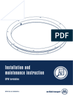 Installation and Maintenance Instruction-Turntables BPW 2024 BPW 2024 36022401e