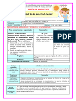 2º U1 S1 Sesion D3 CT Que Es El Golpe de Calor