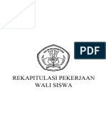 -21- Rekapitulasi Pekerjaan Wali Kelas