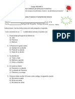 Comprensión lectora 2° b la abuela de florencio