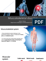 Musculoskeletal Disorders 21 Dec. 2021