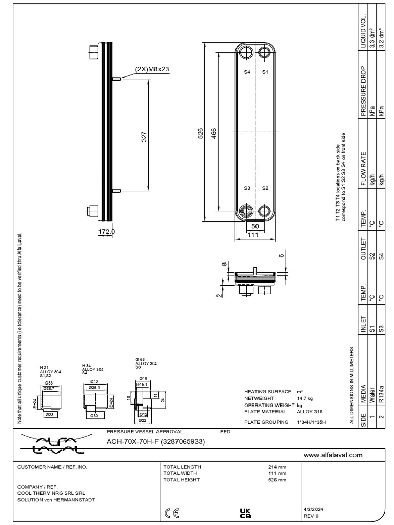 ACH-70X-70H-F Drawing | PDF | Continuum Mechanics | Mechanical Engineering