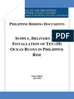 Bidding Documents - Supply, Delivery and Installation of Ten (10) Ocean Buoys in Philippine Rise - Philippine Coast Guard - Npaiton