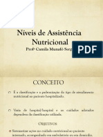 Niveis de Assistencia Nutricional