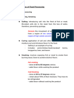 Leson 3 - Principles of Food Processing