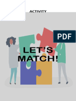 Let'S Match!: Activity