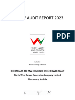 Final Report On Energy Audit 2023