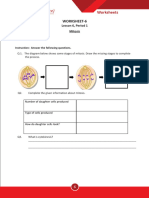 Hereditary in Living Organism Worksheet