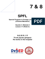 SPFL Mandarin Lesson 17