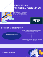 Kelompok 5 - E-BUSINESS & PERUBAHAN ORGANISASI