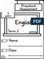 English Assessment (5 Years)