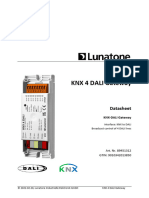 KNX 4 DALI Gateway - Datasheet - EN - D0105
