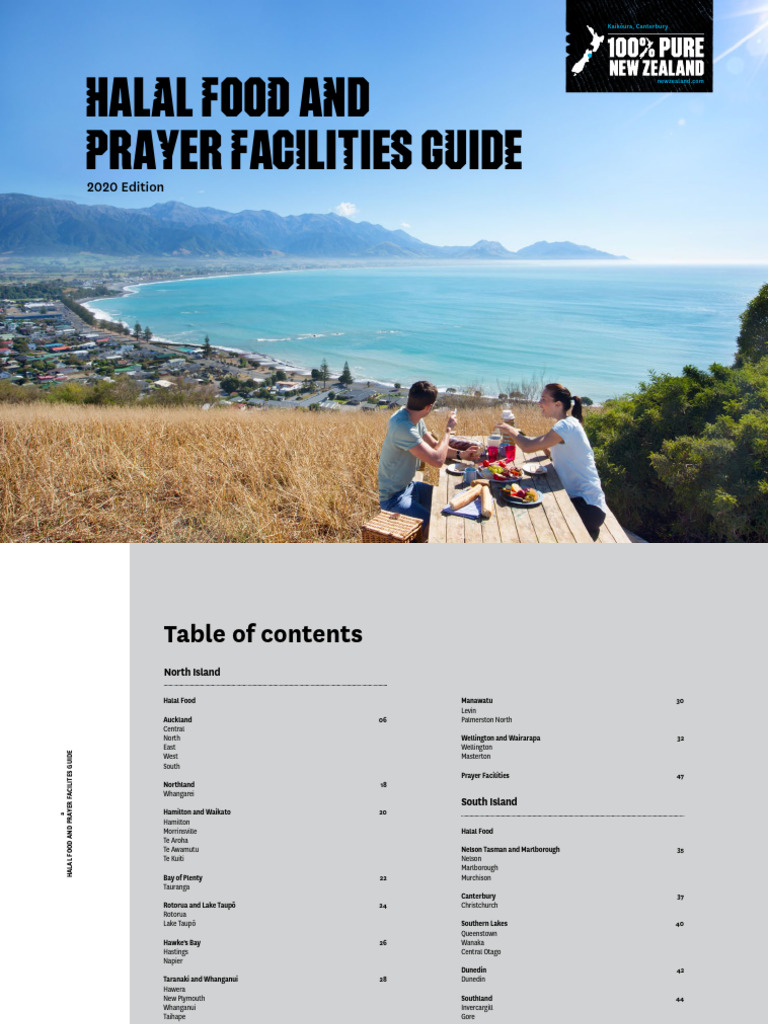 TNZ Halal Guide 2020 v5.2 | PDF | New Zealand | Foods