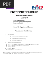 ENTREPRENEURSHIP Activity April 4 12